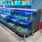 Newest Supermarket two layers multi-layer fish tank