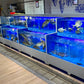 Newest Supermarket two layers multi-layer fish tank