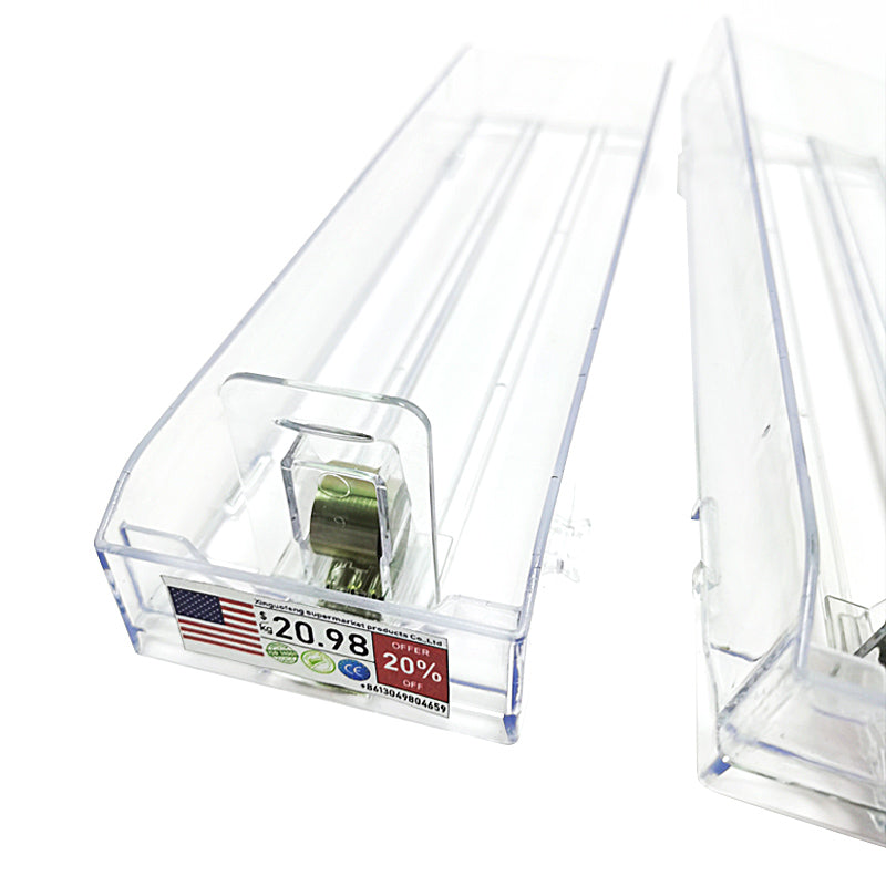 American 8cm Wider Split Joint Display transparent cigarette pusher