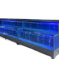 Newest Supermarket two layers multi-layer fish tank