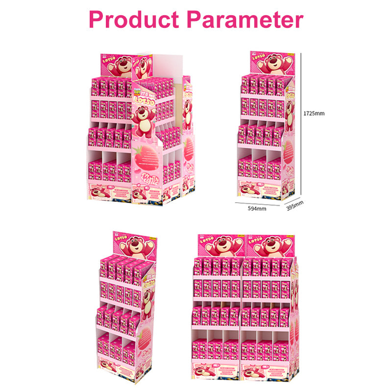 Pink Cute Cartoon corrugated paper rack