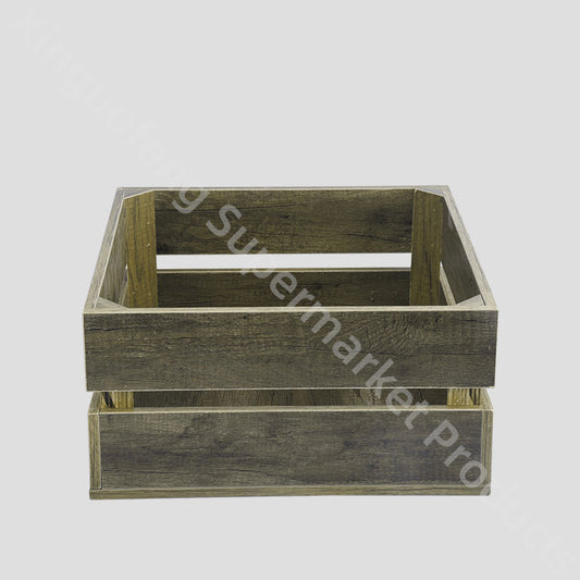 Supermarket wooden storage stand