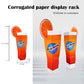 Fruit juice molding corrugated paper promotion display stand