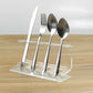 Kitchen acrylic spice bottle display stand