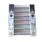 Supermarket trapezoidal corrugated paper display rack Only customization