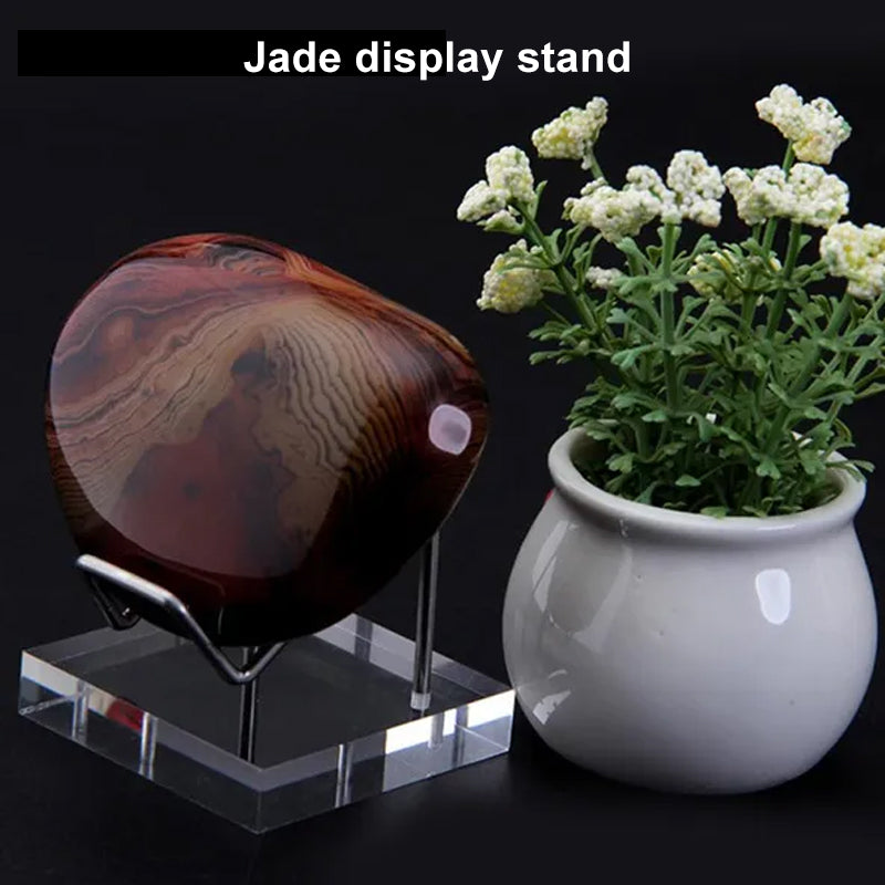 Jade acrylic display stand