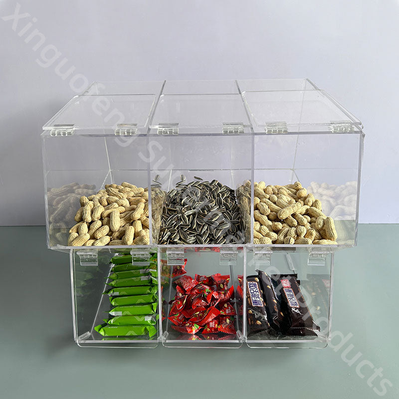 Acrylic snack candy box
