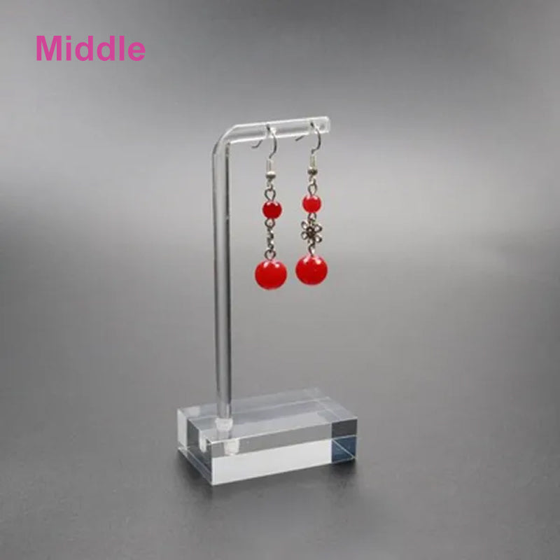 Acrylic earring display stand