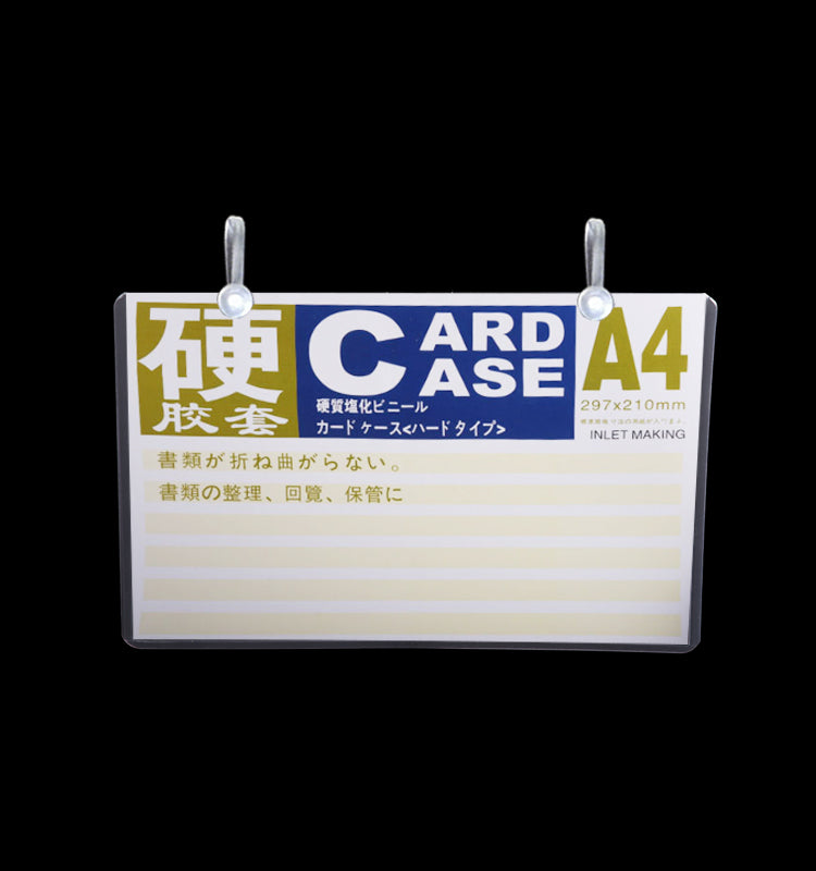 Shelf Transparent Envelope Price Tag Board Advertising Supermarket Library Hot Sale Environmental Quality Material PVC A4 A5 A6
