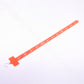Orange 66cm 7.5cm Strip chips snack hanger PP 12 Hooks pop colorful Hangers Retail Clip Strips For Retailing shop