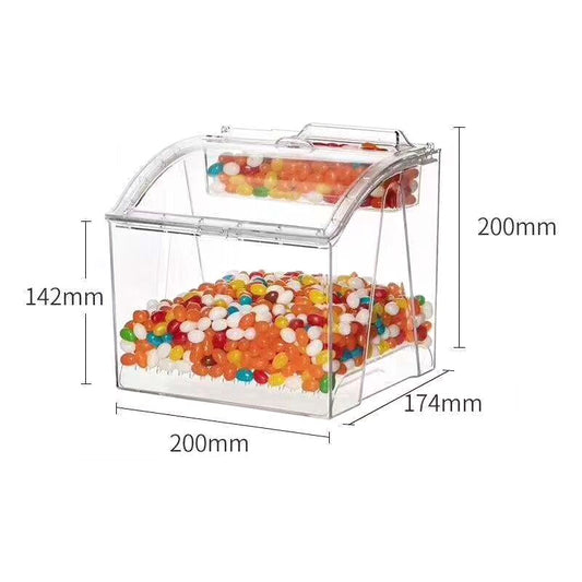 Candy Bins Box With Foretaste Unique Special Design Store Supermarket Promotion Price Cheap Customization Transparent Product