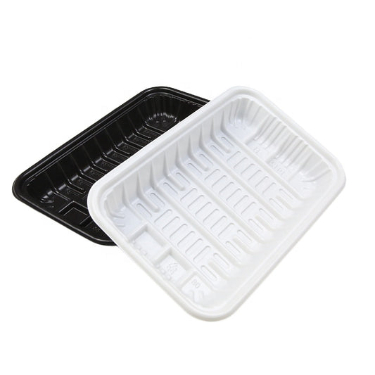 Custom Top Quality Rectangle Transparent Blister Pet Plastic Tray