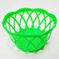Chinese traditional green basket Egg/fruit Storage portable Basket plastic cheapest basket for supermarket home