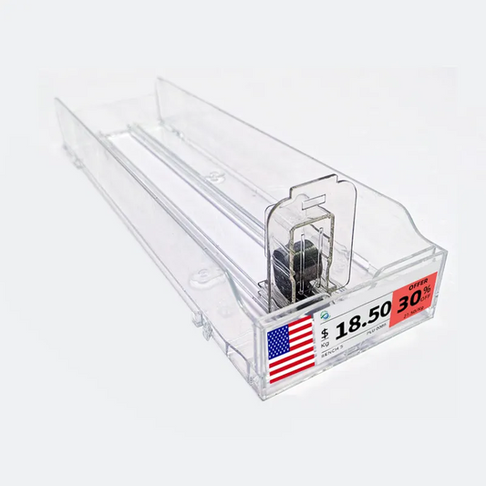 American 8cm Wider Split Joint Display transparent cigarette pusher
