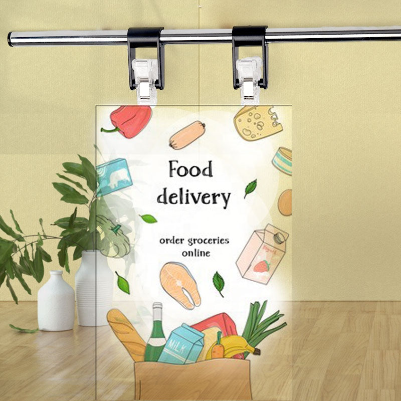 Factory Wholesale Adjustable Floor Supermarket Poster Display rack