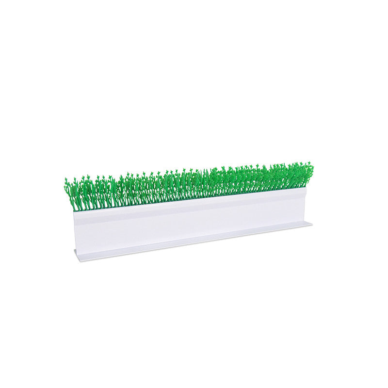white PVC L40cm Grass Hedge Plastic Partition Boxwood Hedge Green Plant decoration for supmaket self