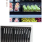 expandable display shelf organizer extender for supermarket shelf