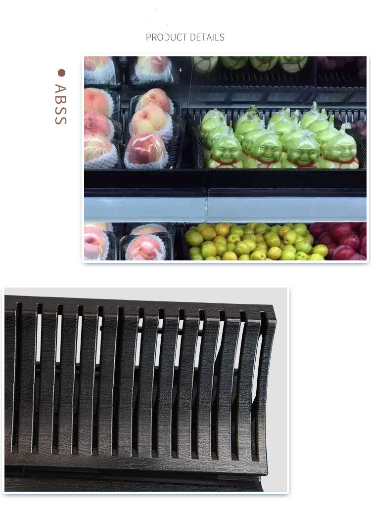 expandable display shelf organizer extender for supermarket shelf