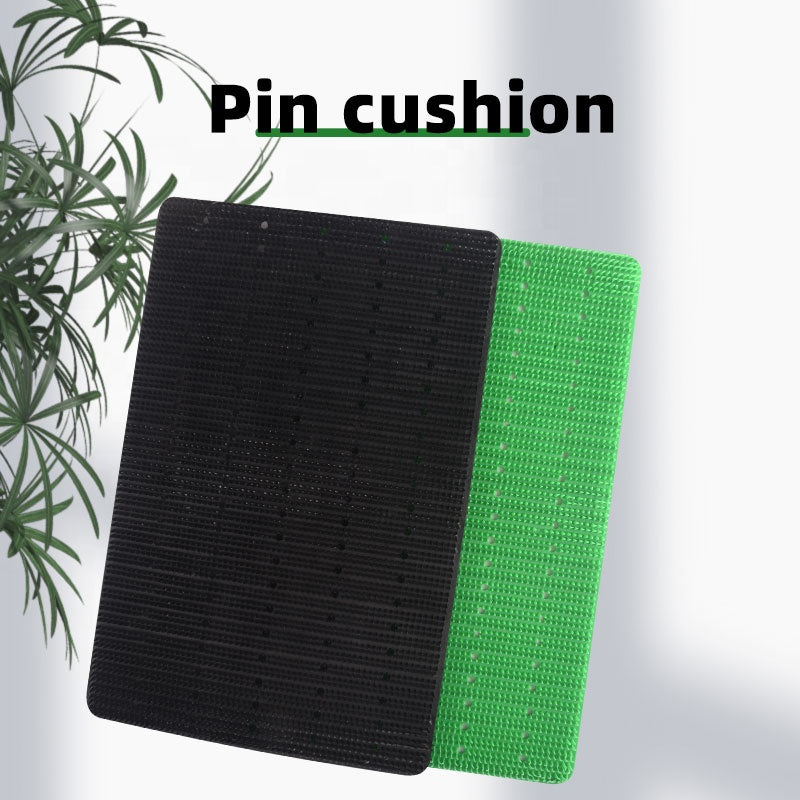 Custom Green Plant decoration Soft Pin Cushion for supermarket self
