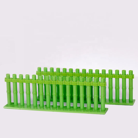 Promotion Grass Hedge Plastic Partition Boxwood Green Plant Decoration Bamboo guardrail