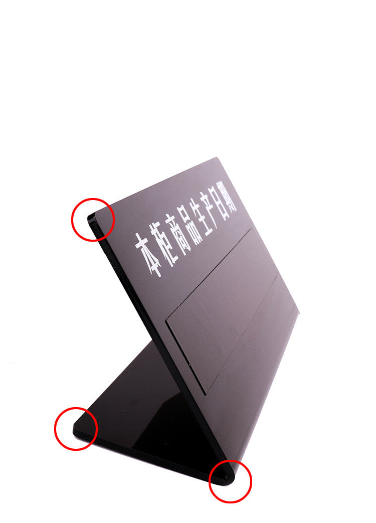 POP Adjustable Double Side Magnet Production date Display Clip Holder for super maket