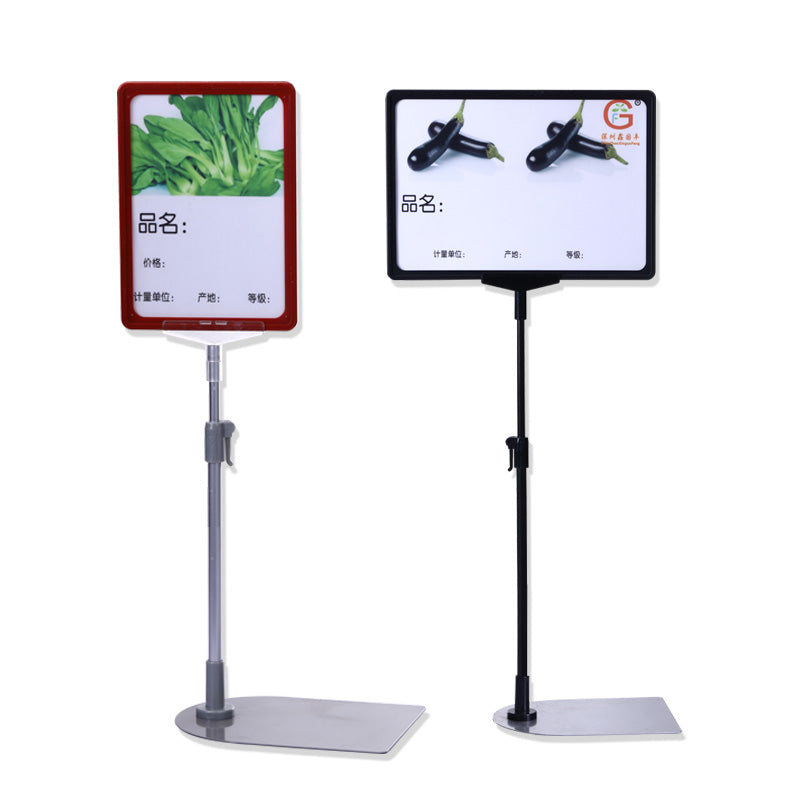 HOT SELL super maket frame board free standing for display