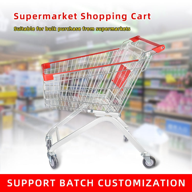 Custom Easy Shopping And Enjoy Life Shopping Cart Suitable For Bulk Purchase From Supermarket