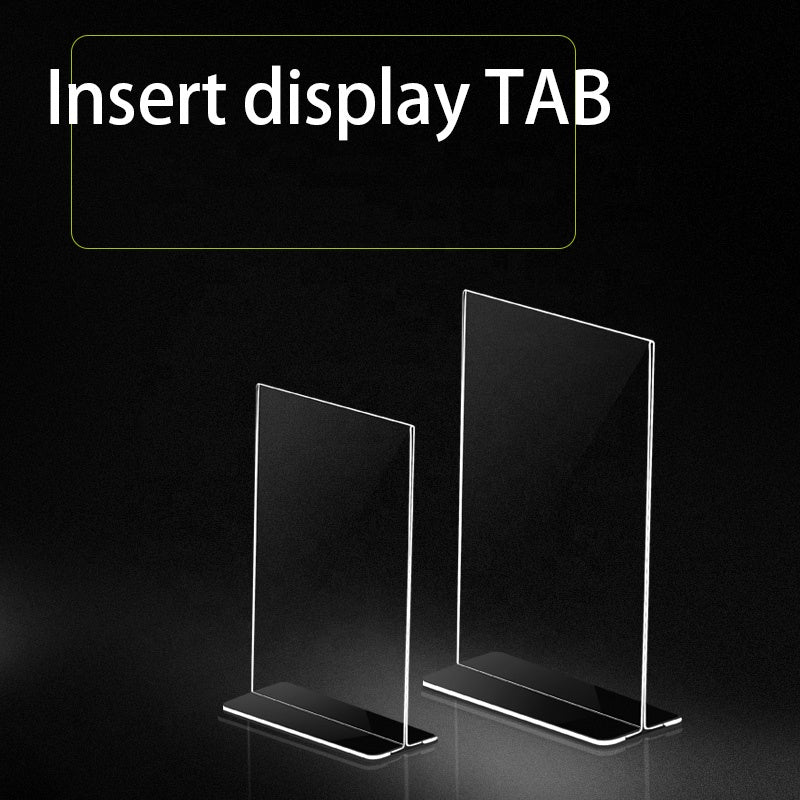 Custom Waterproof Supermarket Commodity Single Layer Without holes Acrylic Display Plate