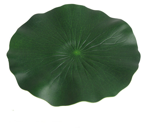High quality for goods decoration Artificial Simulation Decorative lotus leaf
